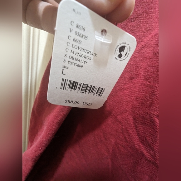 Free People - City of Angels tank top in Lovestruck, size L, NWT - Picture 6 of 6